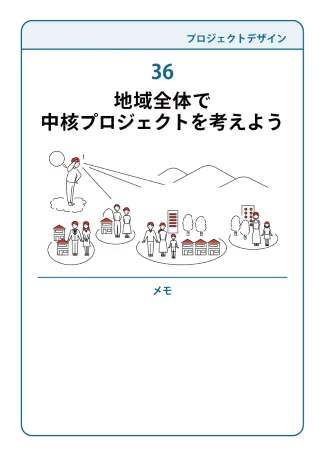 36 地域全体で中核プロジェクトを考えよう